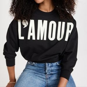 Clare V. Le Drop Sweatshirt Amour